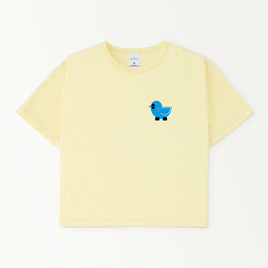 ARAWA "CHICK" キッズビッグシルエットTシャツ