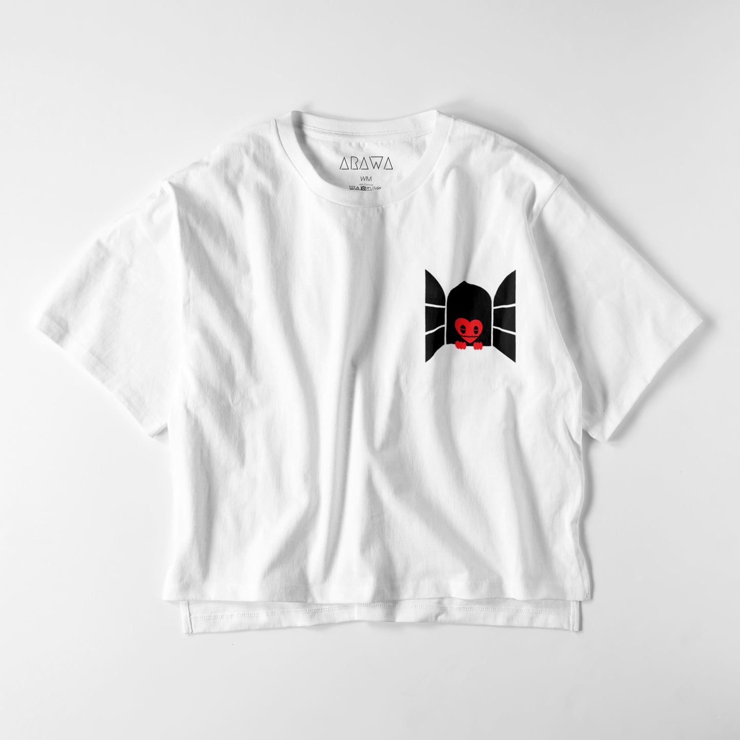 ARAWA "WINDOW-L" レディースビッグシルエットTシャツ