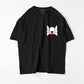 ARAWA "WINDOW-M" メンズビッグシルエットTシャツ